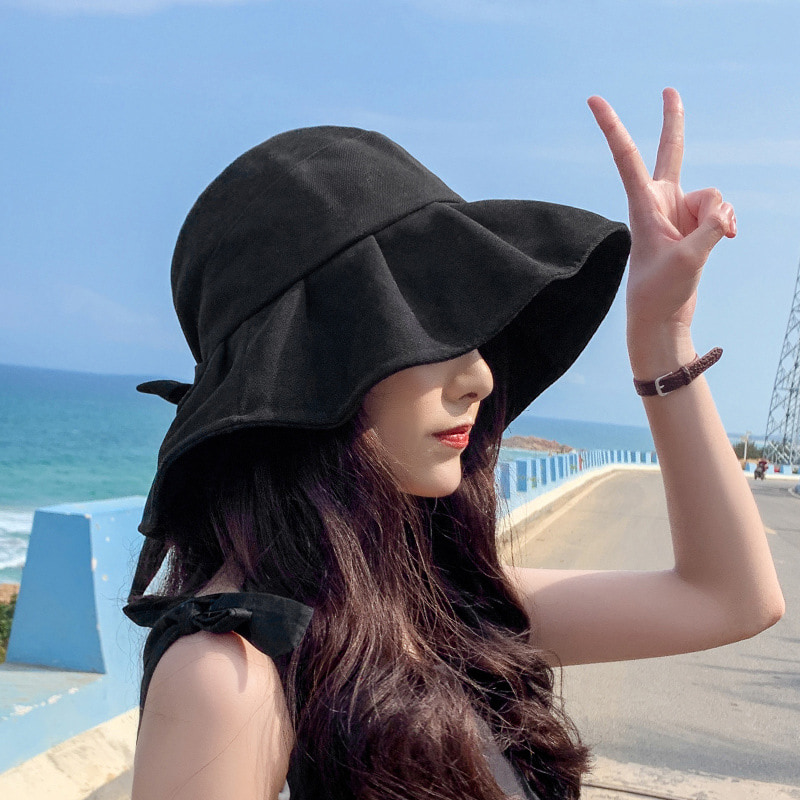 BK00022 뒷활 레이디 버킷햇 여름 썬보닛 BK00022 뒷활 레이디 버킷햇 여름 썬보닛