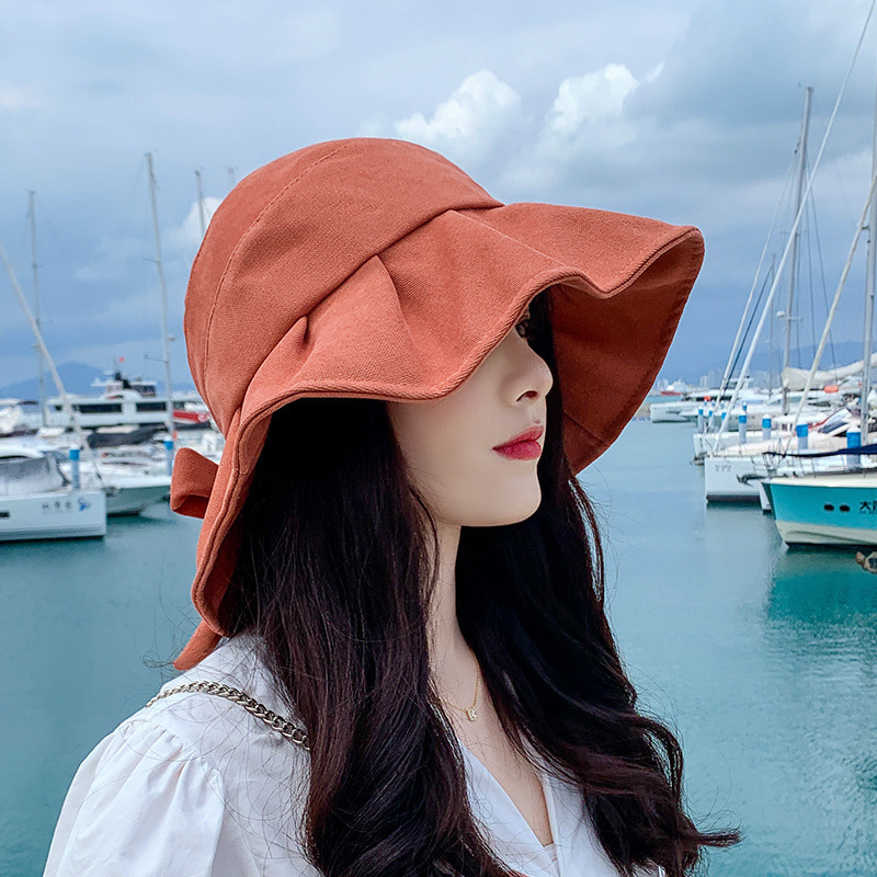 BK00022 뒷활 레이디 버킷햇 여름 썬보닛 BK00022 뒷활 레이디 버킷햇 여름 썬보닛