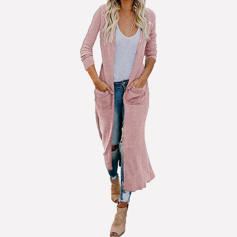 SM-K0074 브이넥 롱 솔리드 포켓 니트 가디건 코트 SM-K0074 브이넥 롱 솔리드 포켓 니트 가디건 코트