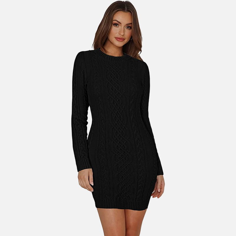 SM-K0063 하이카라 긴팔 슬림핏 니트원피스 SM-K0063 하이카라 긴팔 슬림핏 니트원피스